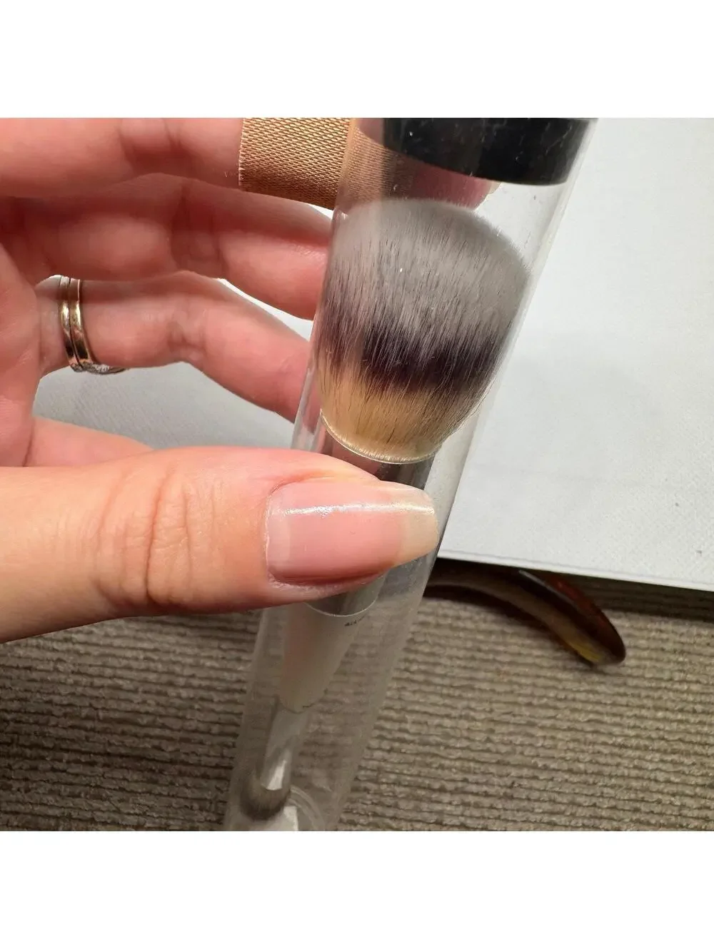 BRAND NEW IT COSMETICS bye bye foundation brush double sided